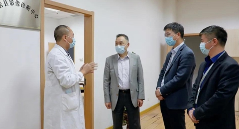 省卫健委沈钢一行莅临我院开展专题调研