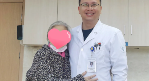 “感谢医院，给了我新的生命！”